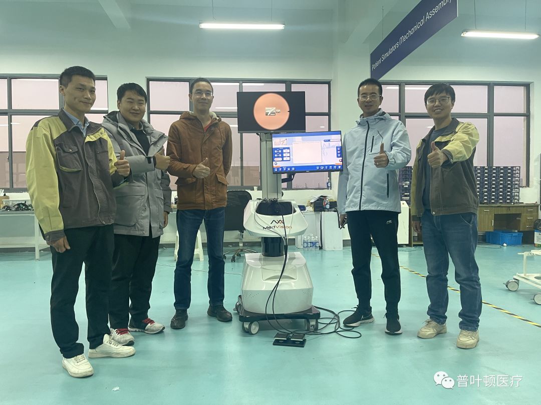 熱烈慶祝我司首台完全實現自主國(guó)産化生産的(de)宮腔鏡虛拟模拟訓練系統問世！